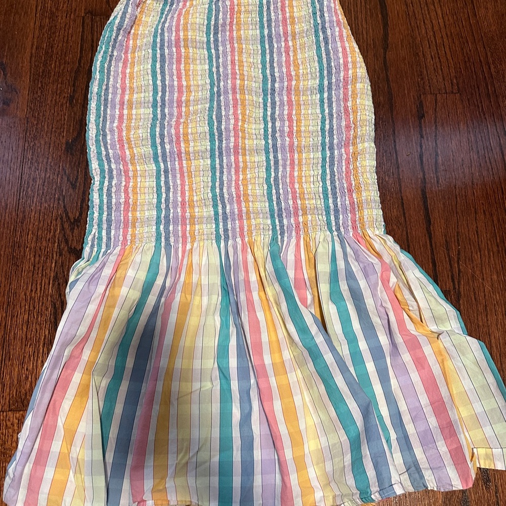 Multicolor Striped Women's Skirt